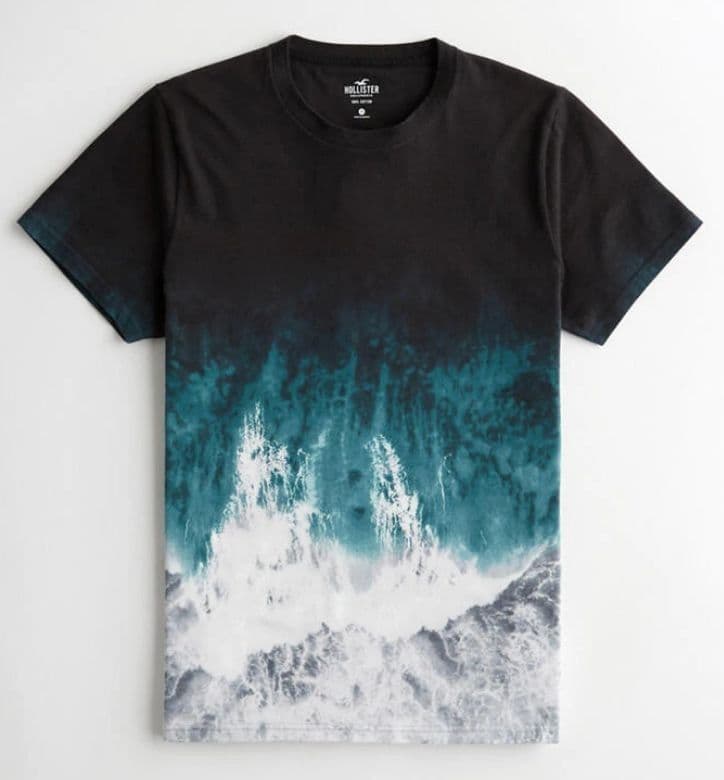 Men's Ocean Wave Graphic Tee