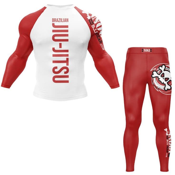 BJJ Red & White Training Set